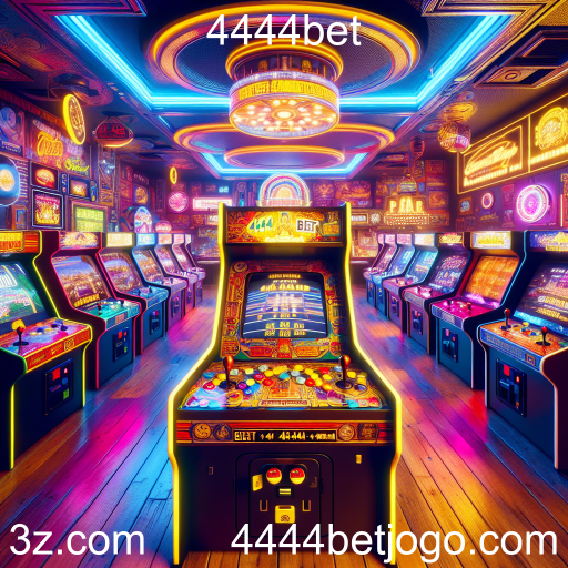 A Nostalgia dos Jogos de Arcade em 4444bet